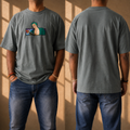 Green Warrior Anime Washed T-Shirt