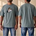 Anime Warrior Washed T-Shirt | Minimal Streetwear – Adenva