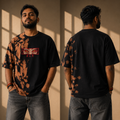 Demon Eyes Washed T-Shirt | Anime Streetwear – Adenva